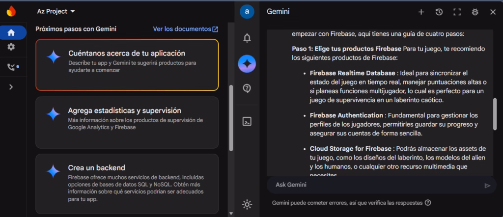 firebase app idea es